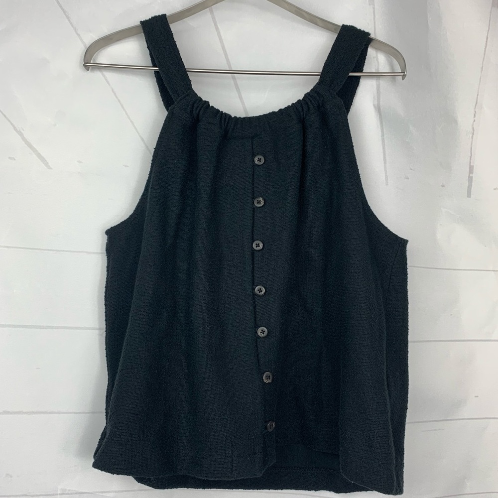 Madewell Texture & Thread spaghetti strap tank M
